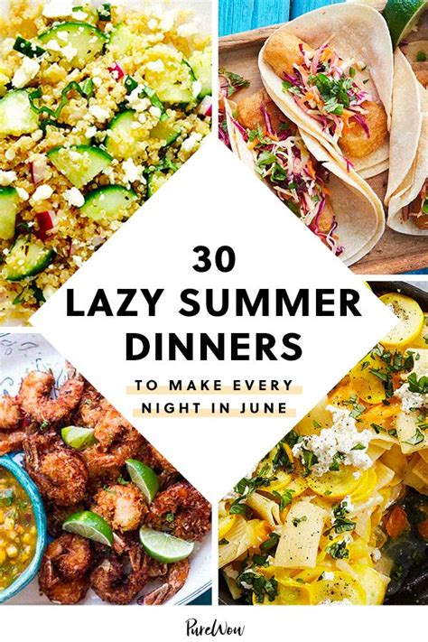 summer wanted to spend a hot day inside – hermit moth|85 Easy Summer Dinner Recipes for When It's Too Hot to Cook.